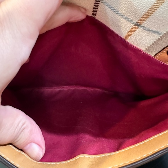 Vintage Coach Heritage Tatterstall Tote Bag - Picture 7 of 15